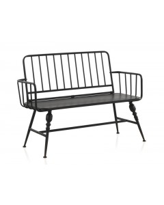 Banco 2 plazas Metal ¡Estilo Industrial!